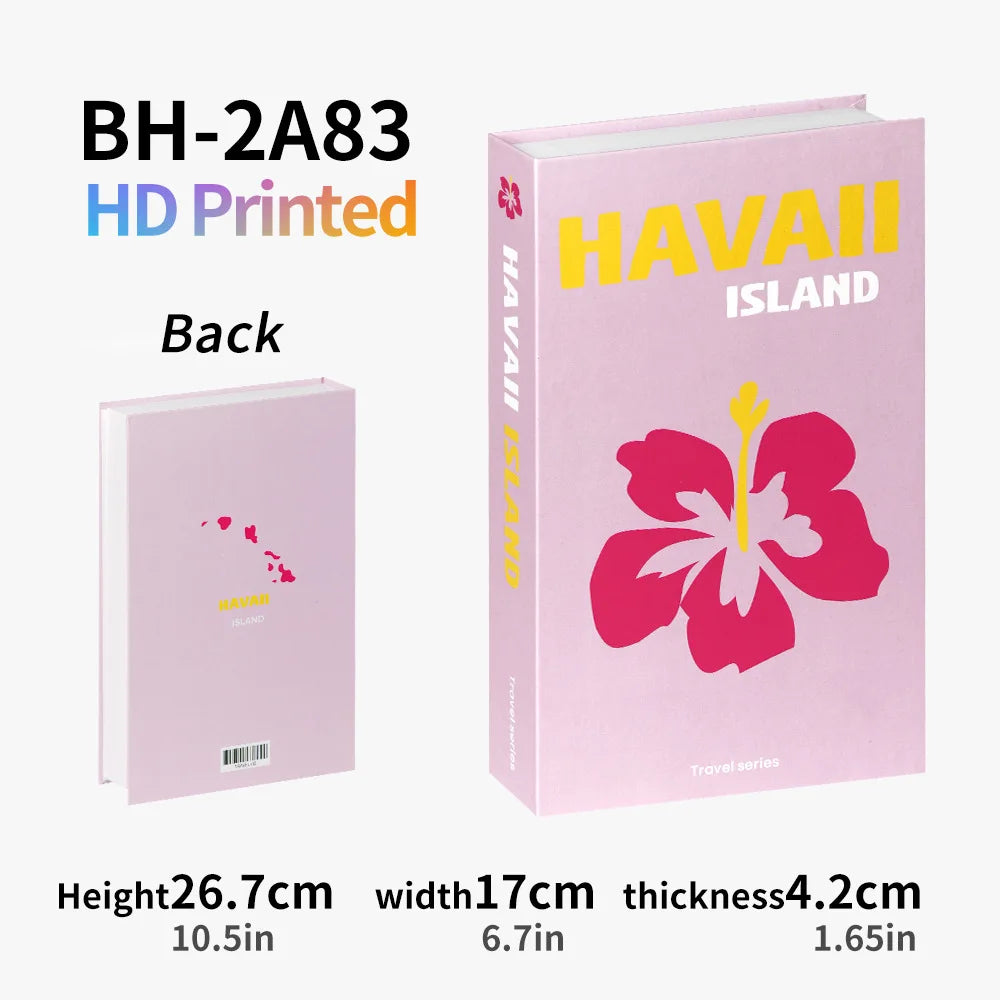 Colorful Decorative Books for Rooms Vacation Style Fake Books Decorations Coffee Table Ornaments Home Additional Decoration ﻿ ﻿