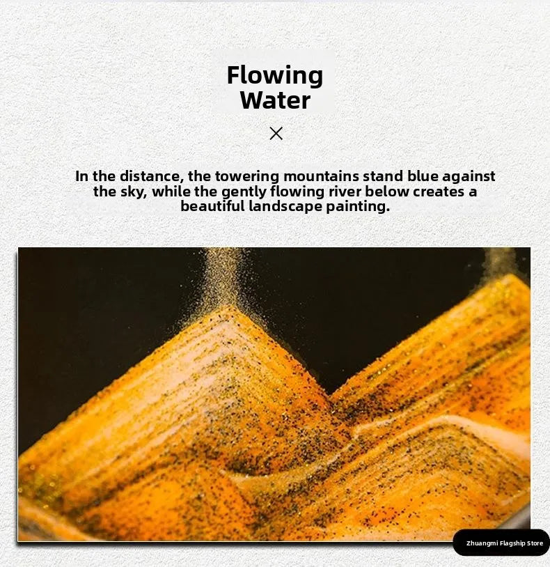 Creative Sandflow Art Clo Living Room Office Bar TV Cabinet Home Decor Luxury Decorative Accories Gifts