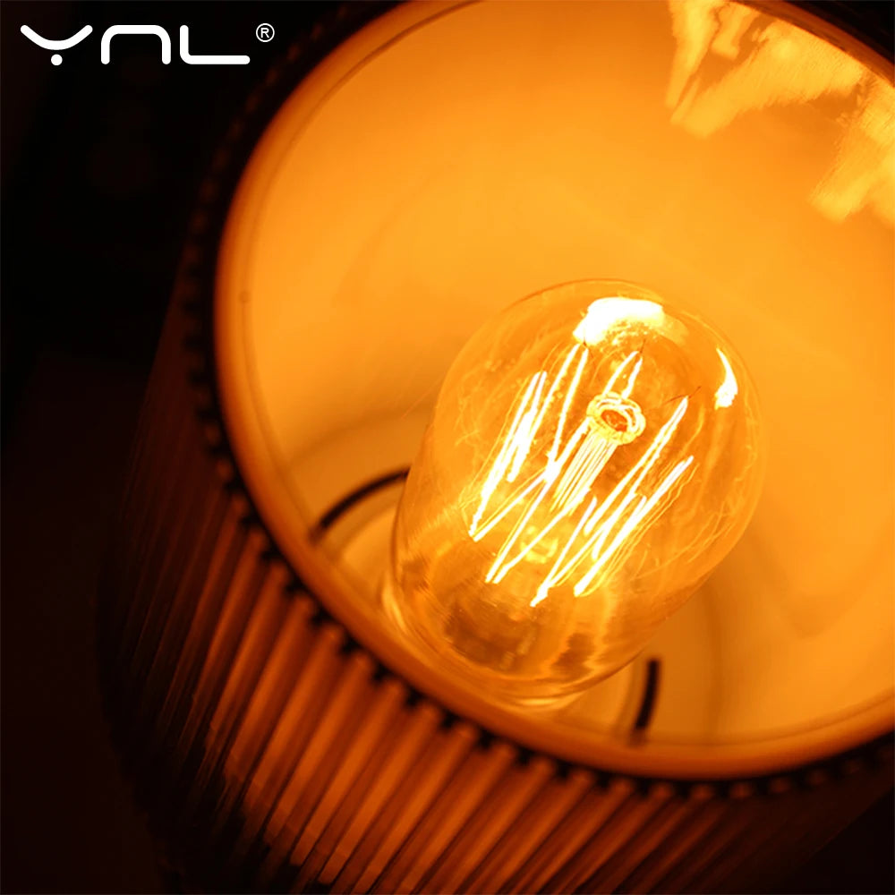 Vintage Edison Bulb E27 – 40W ST64/G80/G95/G125 Incandescent Filament Light for Retro Home Decor (220V)