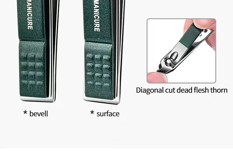 6-Piece Nail Care Kit – Professional Manicure & Pedicure Tools for Men & Women