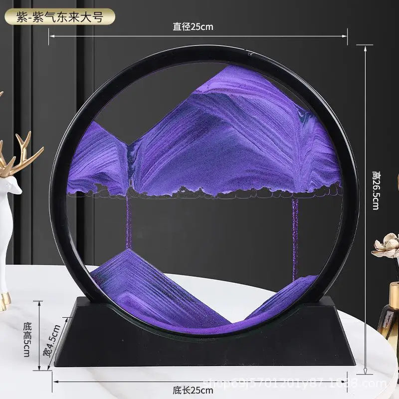 Creative Sandflow Art Clo Living Room Office Bar TV Cabinet Home Decor Luxury Decorative Accories Gifts