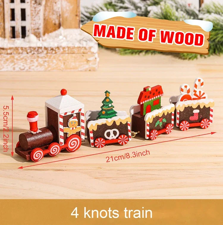 Christmas Train Decoration – Festive Home Ornament for Xmas & New Year 2026