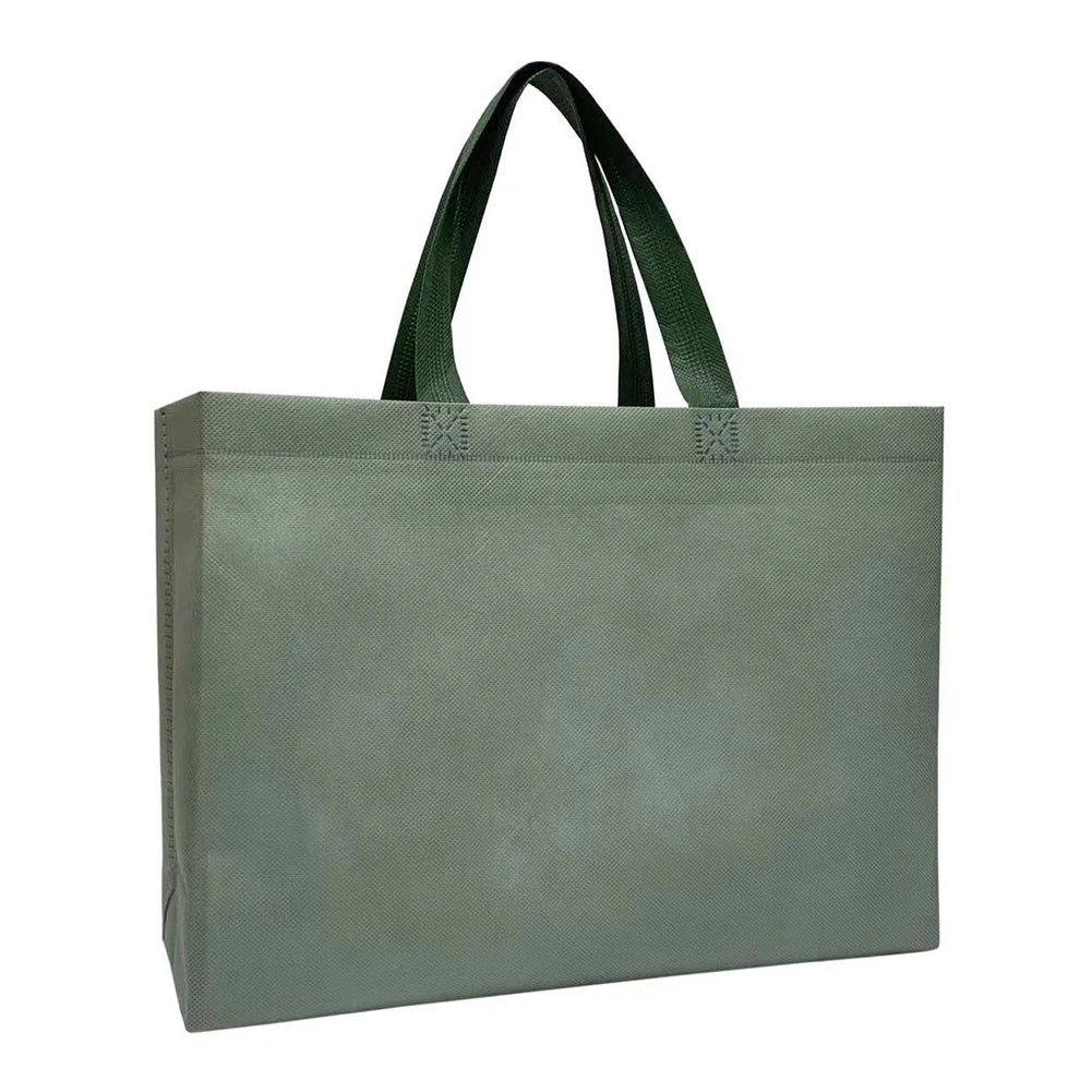 Foldable Reusable Shopping Bag – Large Eco-Friendly Tote for Women & Men, Non-Woven Fabric Grocery Bag