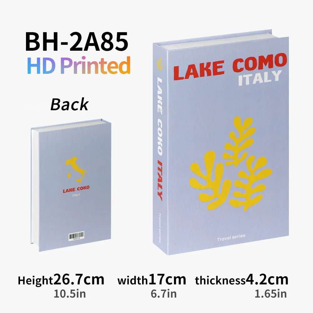 Colorful Decorative Books for Rooms Vacation Style Fake Books Decorations Coffee Table Ornaments Home Additional Decoration ﻿ ﻿