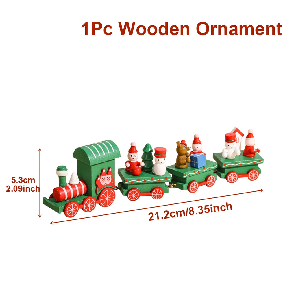 Christmas Train Decoration – Festive Home Ornament for Xmas & New Year 2026