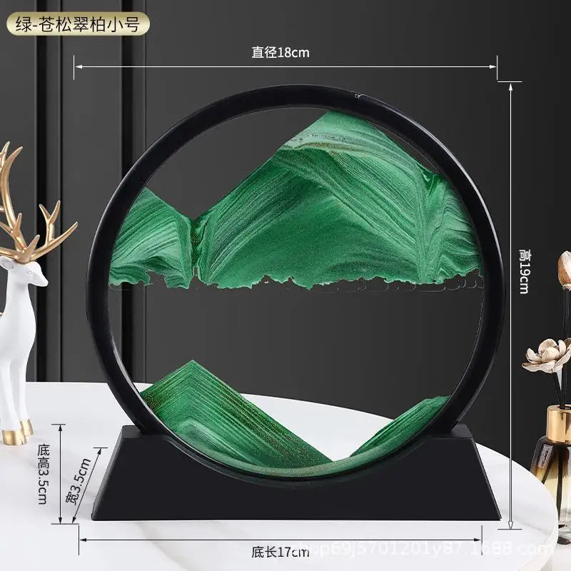 Creative Sandflow Art Clo Living Room Office Bar TV Cabinet Home Decor Luxury Decorative Accories Gifts