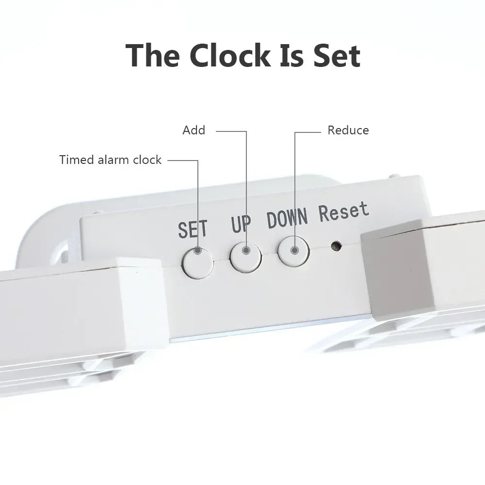 3D LED Digital Wall Clock – Modern Electronic Clock for Bedroom & Home Decor with Night Mode