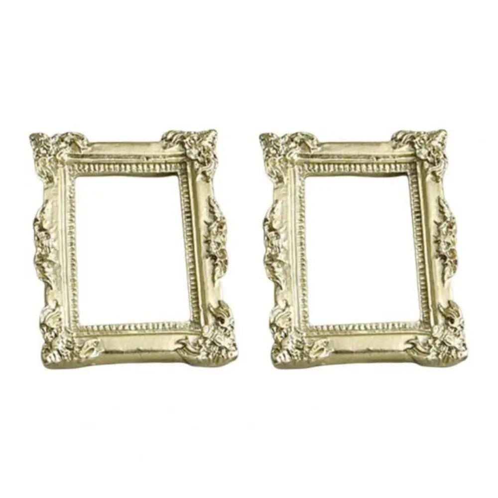 European Artistic Resin Decor – DIY Desktop Ornaments & Photo Frame Backdrops for Stylish Home Displays