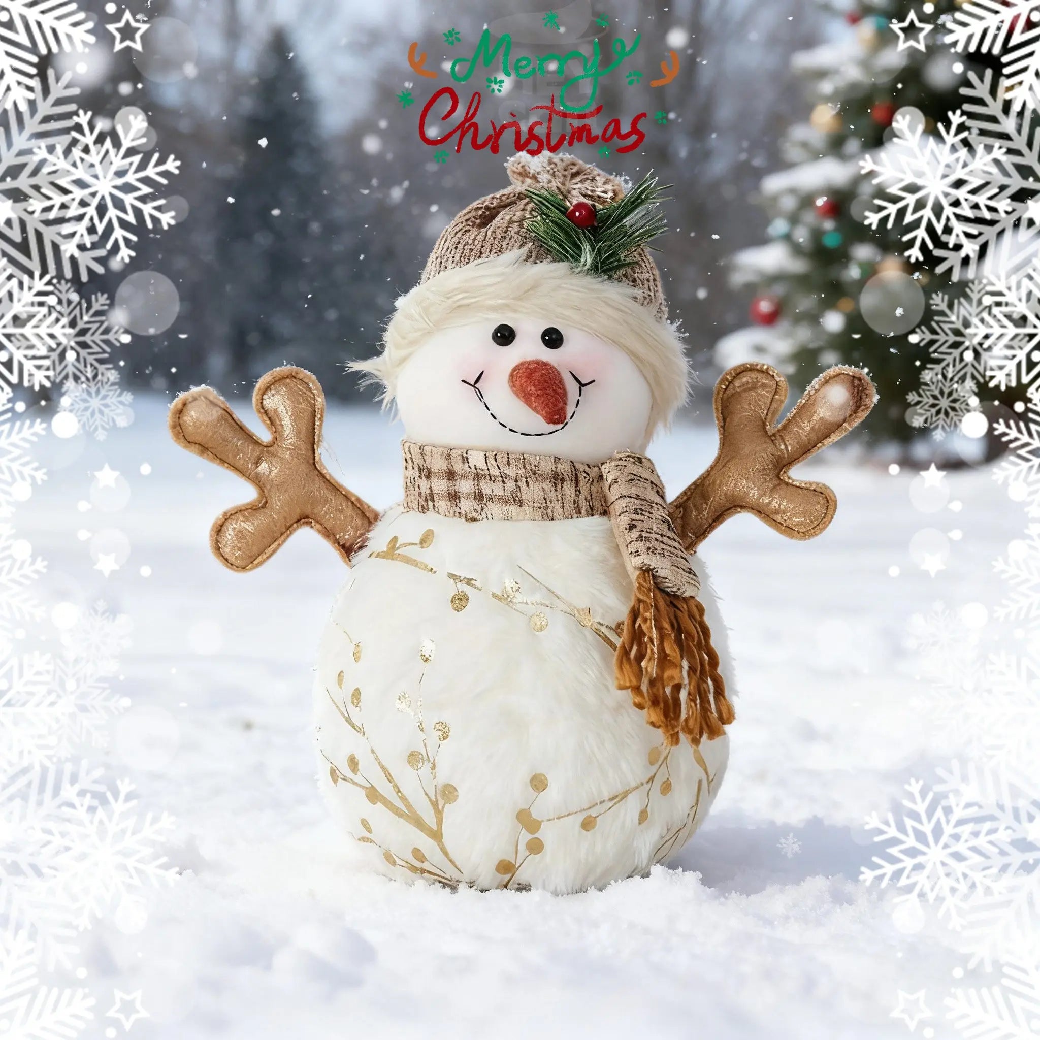 Vintage Santa Claus Doll – Christmas Ornament, Cartoon Holiday Figurine, Festive Christmas Decor for Home, Navidad Decoration, Holiday Table & Shelf Accent