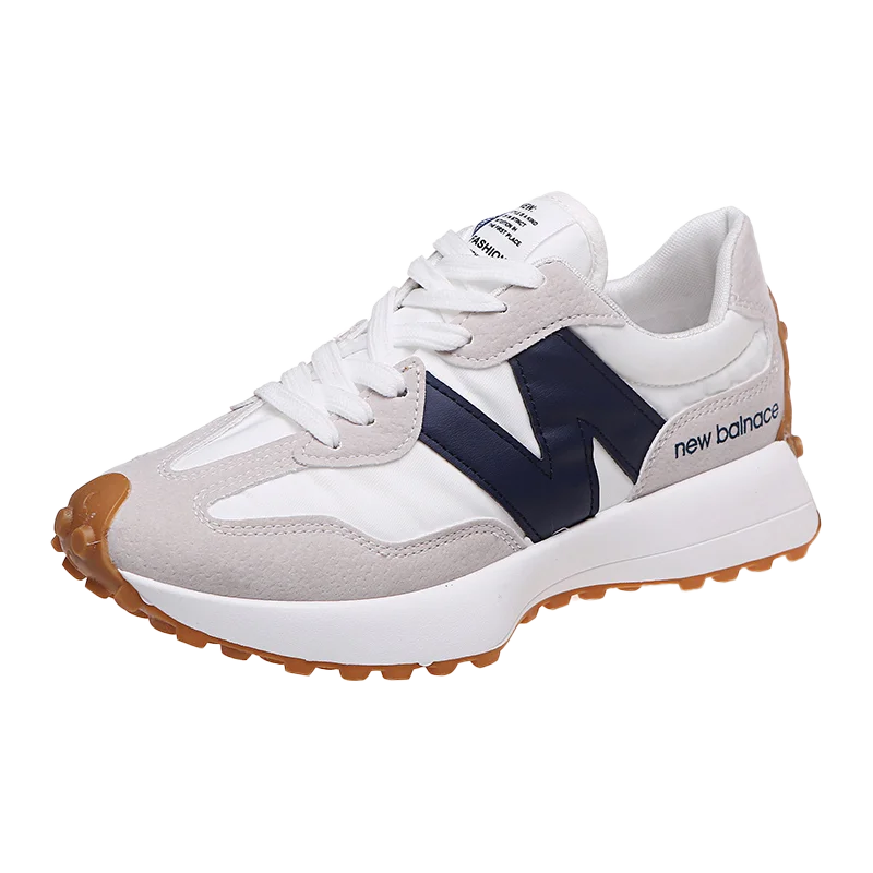 Women’s Casual Sneakers – Autumn Fashion Breathable Lace-Up Sports Shoes, Platform Walking Shoes