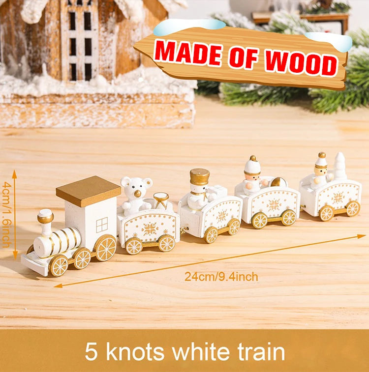 Christmas Train Decoration – Festive Home Ornament for Xmas & New Year 2026