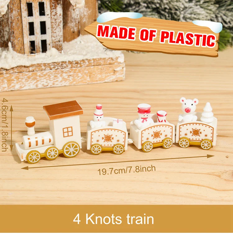 Christmas Train Decoration – Festive Home Ornament for Xmas & New Year 2026