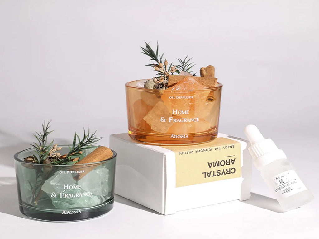 Stone Diffuser Essential Oil Home Natural Essential Oils Home Scent Diffuser Essential Oil Crystal Home Decoration