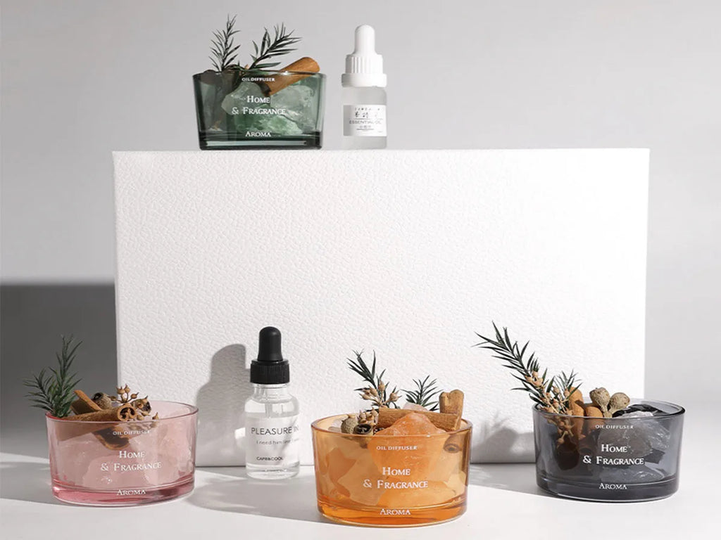 Stone Diffuser Essential Oil Home Natural Essential Oils Home Scent Diffuser Essential Oil Crystal Home Decoration