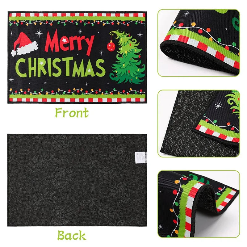 Christmas Welcome Doormat – Outdoor Holiday Carpet, Merry Christmas Home Decoration 2026