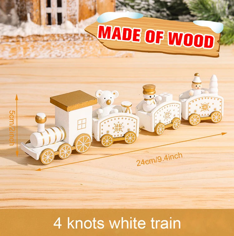 Christmas Train Decoration – Festive Home Ornament for Xmas & New Year 2026