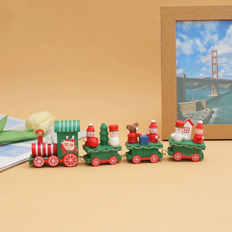 Christmas Train Decoration – Festive Home Ornament for Xmas & New Year 2026