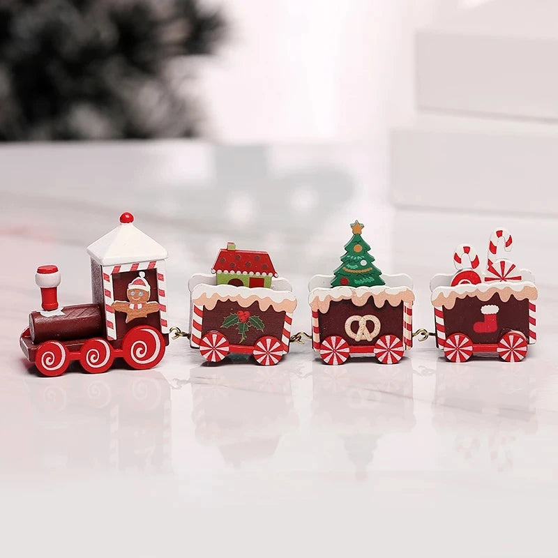Christmas Train Decoration – Festive Home Ornament for Xmas & New Year 2026
