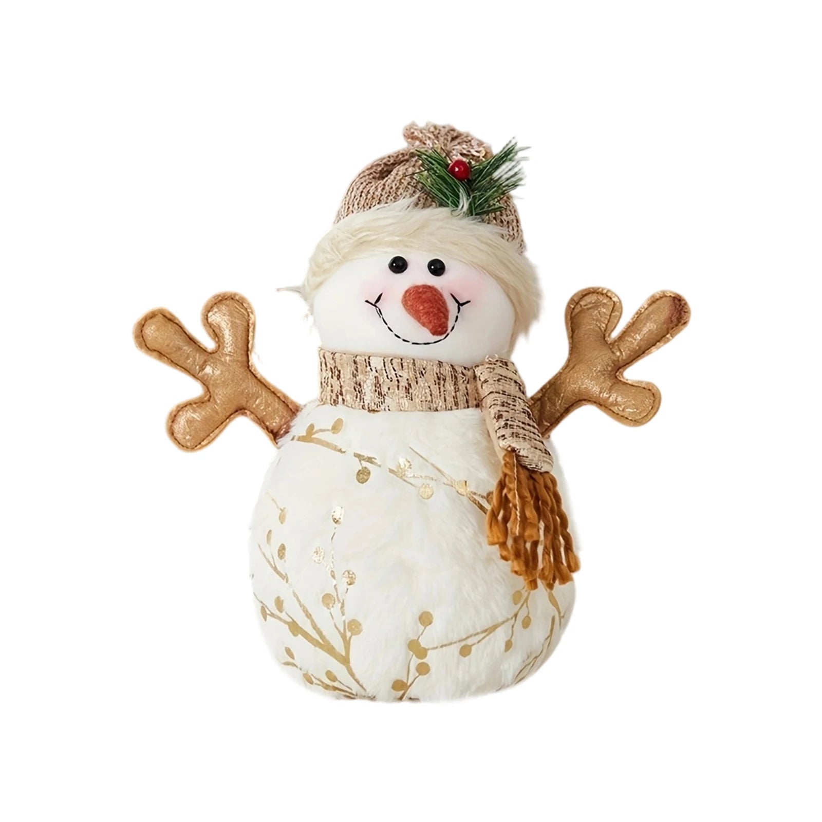 Vintage Santa Claus Doll – Christmas Ornament, Cartoon Holiday Figurine, Festive Christmas Decor for Home, Navidad Decoration, Holiday Table & Shelf Accent