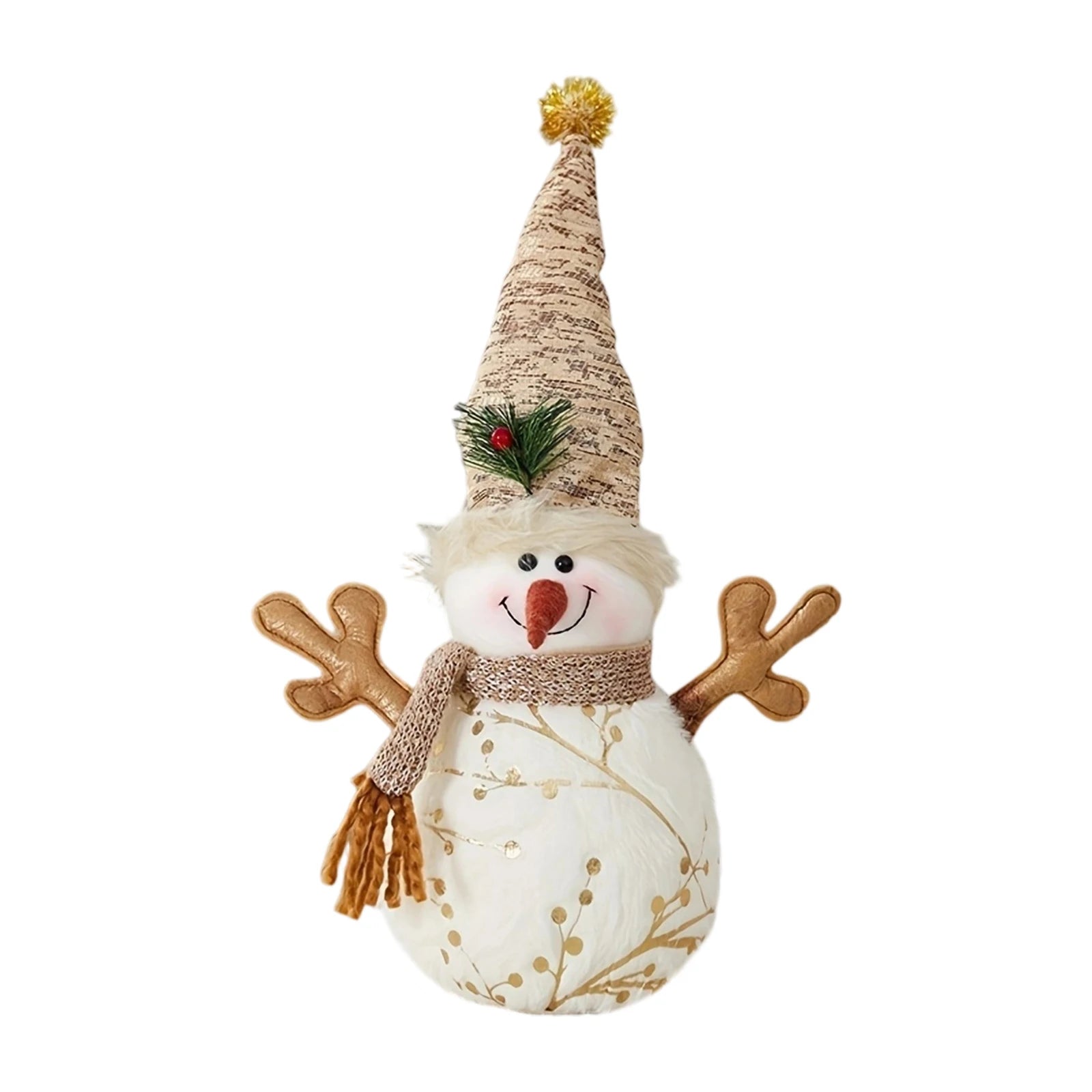 Vintage Santa Claus Doll – Christmas Ornament, Cartoon Holiday Figurine, Festive Christmas Decor for Home, Navidad Decoration, Holiday Table & Shelf Accent