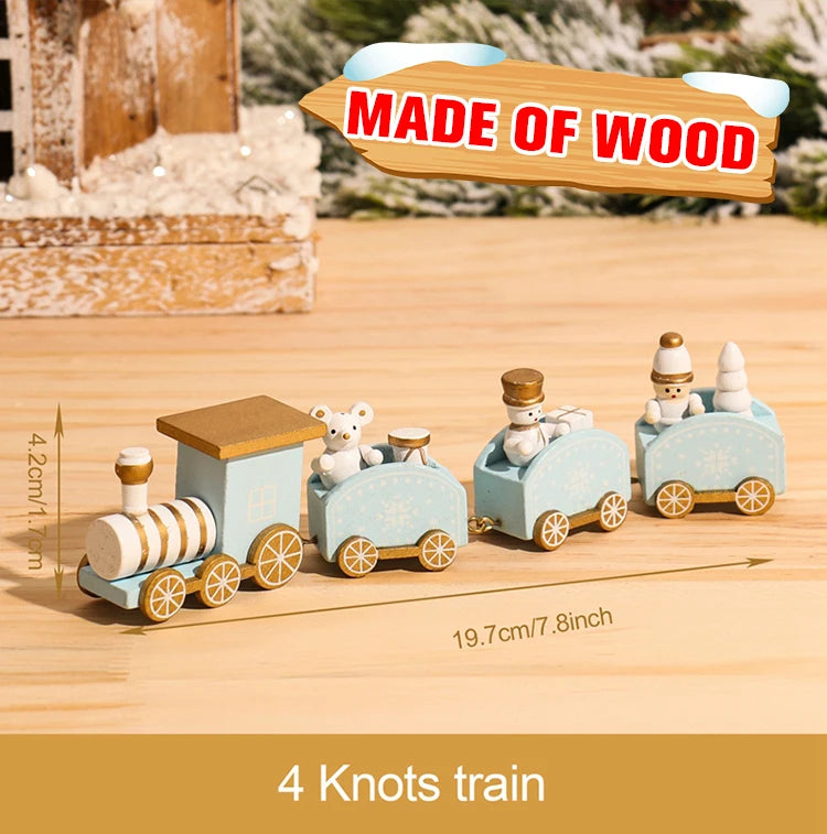 Christmas Train Decoration – Festive Home Ornament for Xmas & New Year 2026