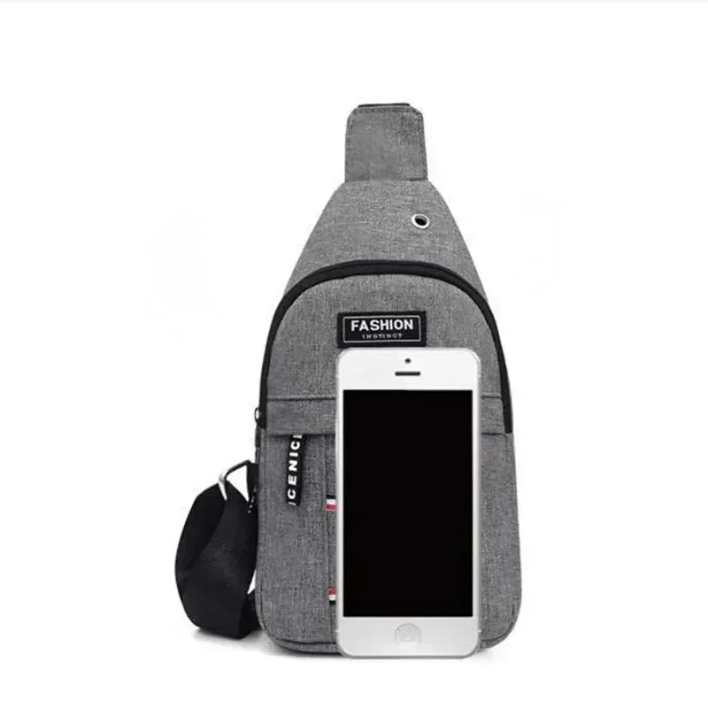 Men’s Waterproof Waist Bag – Large Capacity Fanny Pack with Adjustable Strap for Travel, Hiking, Running & Cycling