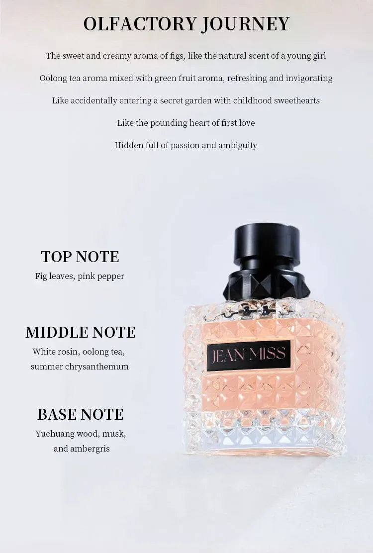 50MLNew Brand 100ml Eau De Parfum Spray for Women Sunset Fresh Light Perfume Fruity Floral Tones Long Lasting Perfume for Women