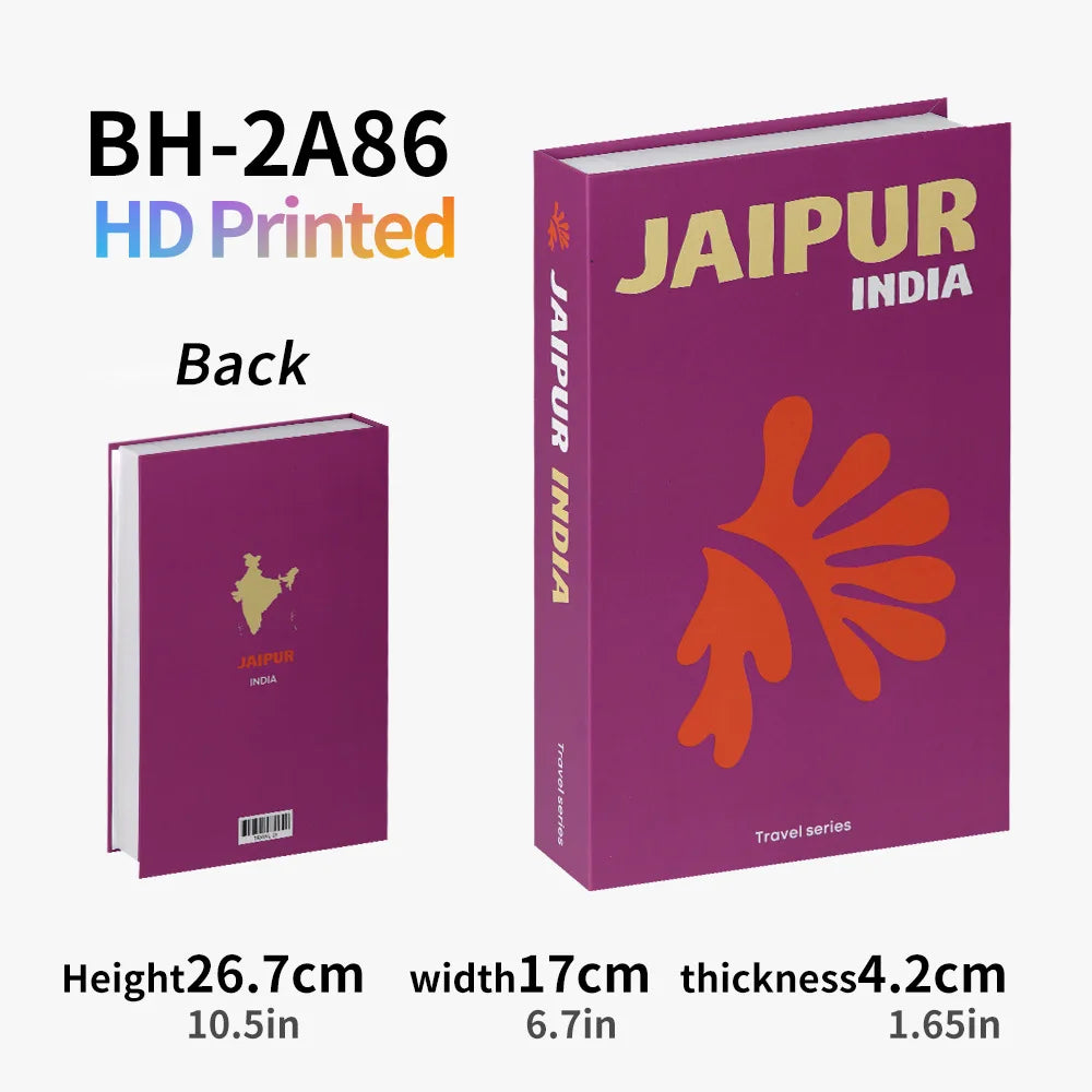 Colorful Decorative Books for Rooms Vacation Style Fake Books Decorations Coffee Table Ornaments Home Additional Decoration ﻿ ﻿