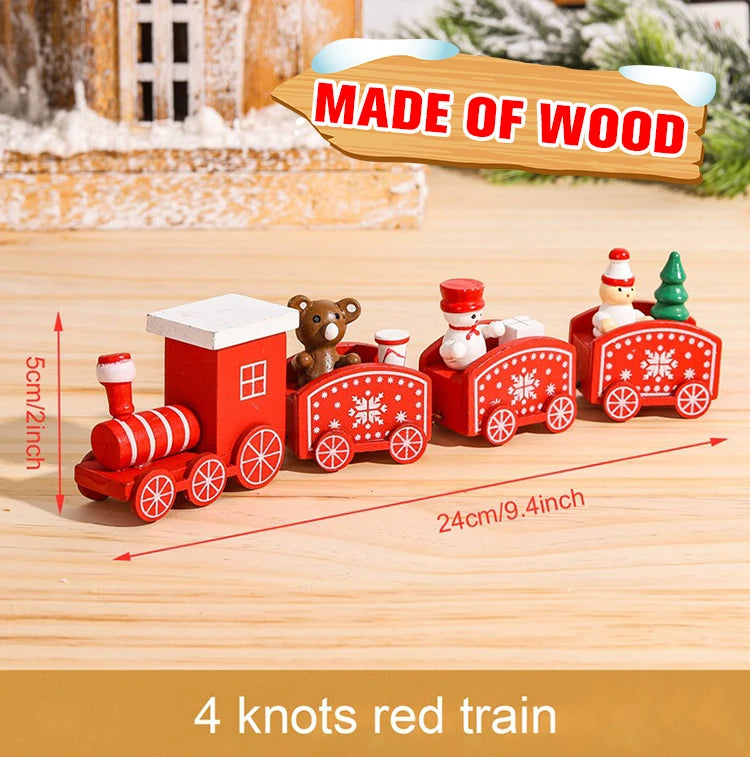 Christmas Train Decoration – Festive Home Ornament for Xmas & New Year 2026