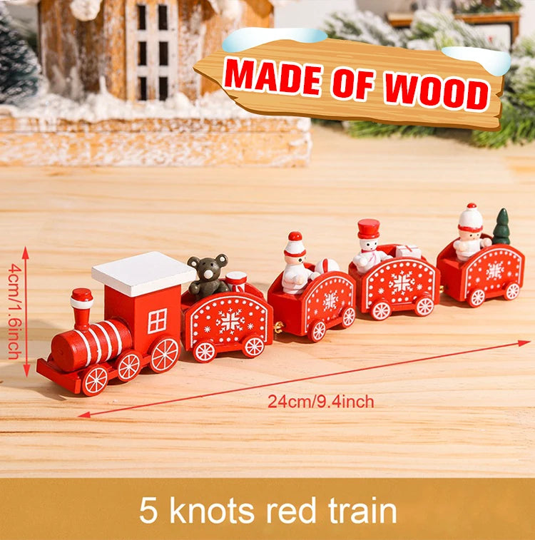 Christmas Train Decoration – Festive Home Ornament for Xmas & New Year 2026