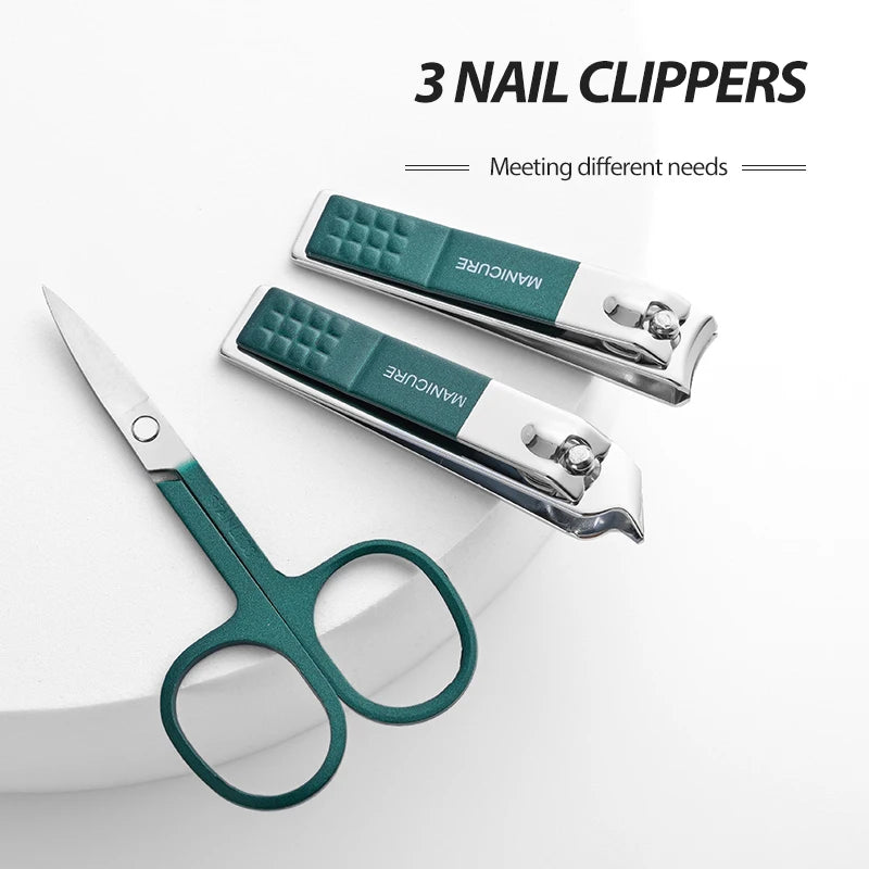 6-Piece Nail Care Kit – Professional Manicure & Pedicure Tools for Men & Women