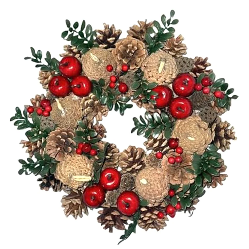 A19F Christmas Wreath – Holiday Home Decoration for Living Room, Dining Table & Wedding