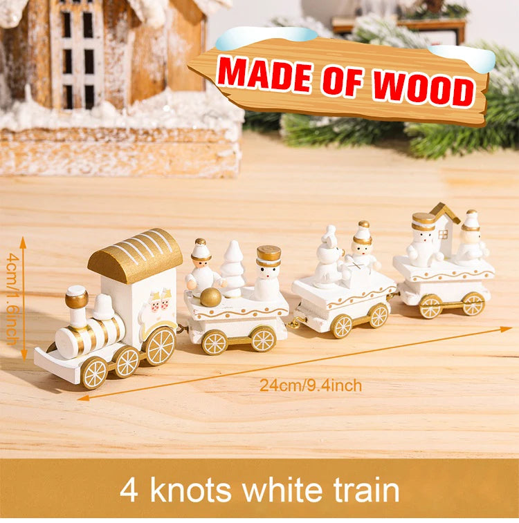 Christmas Train Decoration – Festive Home Ornament for Xmas & New Year 2026