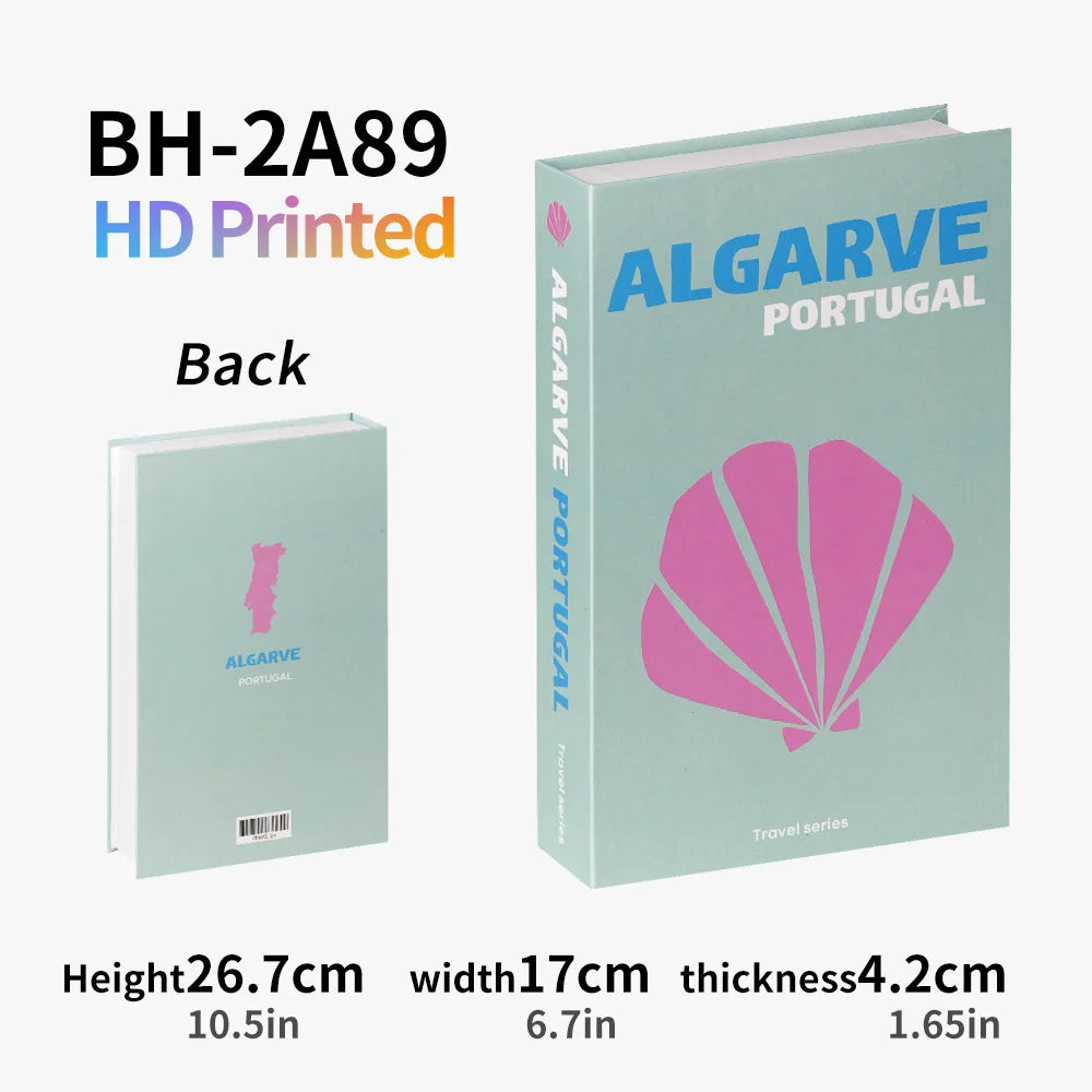 Colorful Decorative Books for Rooms Vacation Style Fake Books Decorations Coffee Table Ornaments Home Additional Decoration ﻿ ﻿