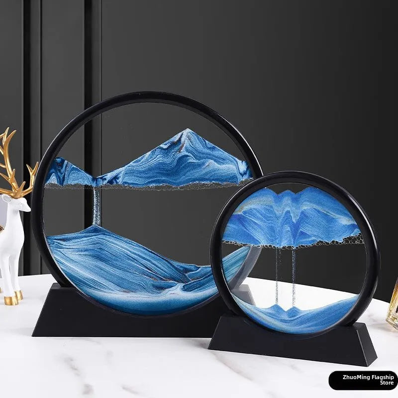 Creative Sandflow Art Clo Living Room Office Bar TV Cabinet Home Decor Luxury Decorative Accories Gifts