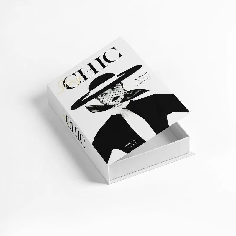 Modern Fake Book Decor – Stylish Decorative Books for Living Room, Coffee Table & Home Aesthetic Displays