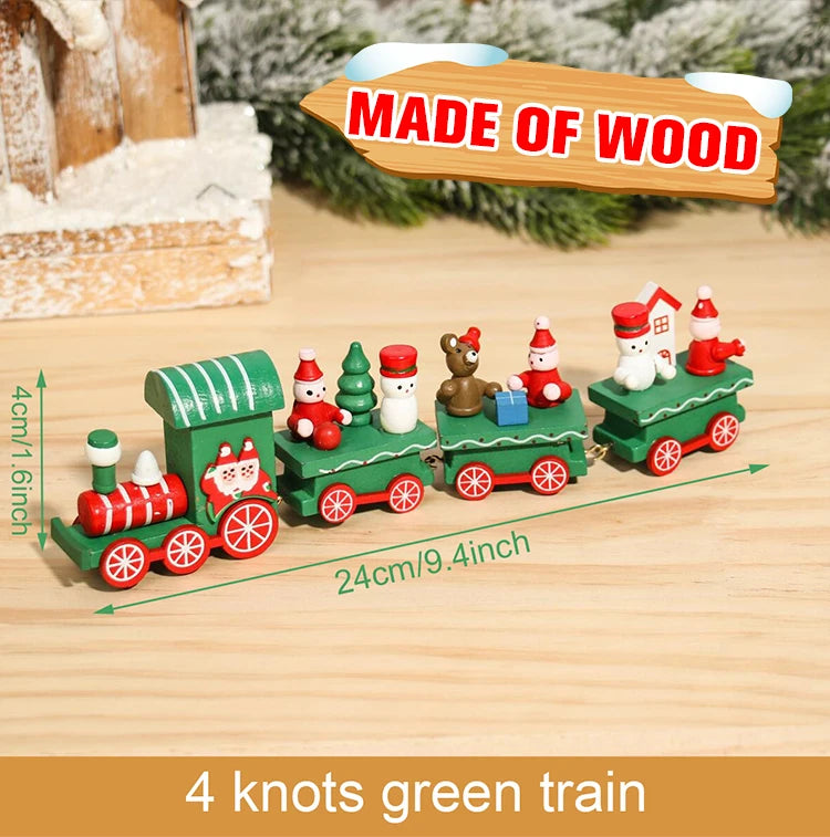Christmas Train Decoration – Festive Home Ornament for Xmas & New Year 2026