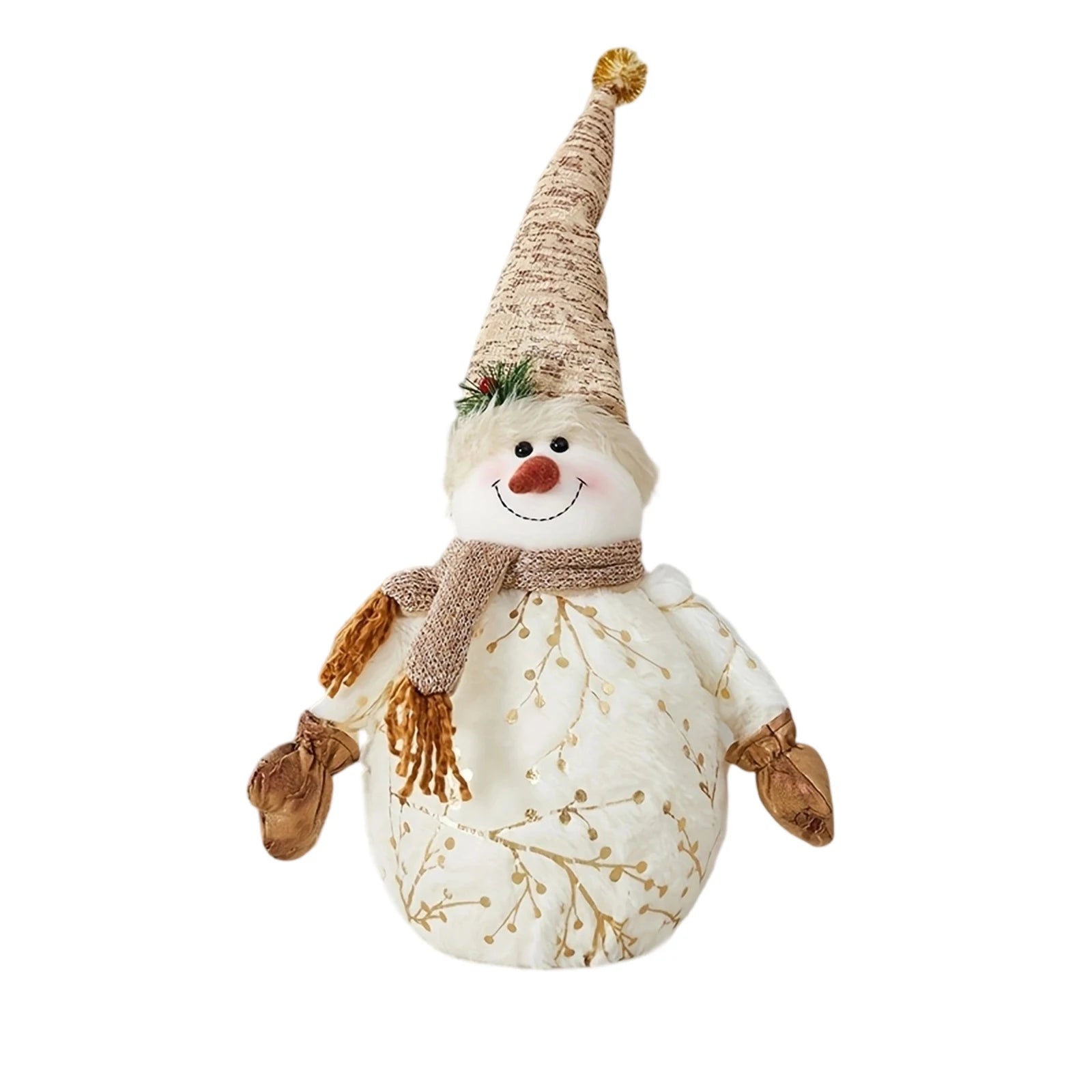 Vintage Santa Claus Doll – Christmas Ornament, Cartoon Holiday Figurine, Festive Christmas Decor for Home, Navidad Decoration, Holiday Table & Shelf Accent