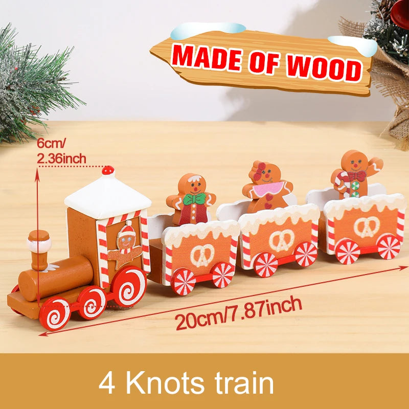 Christmas Train Decoration – Festive Home Ornament for Xmas & New Year 2026