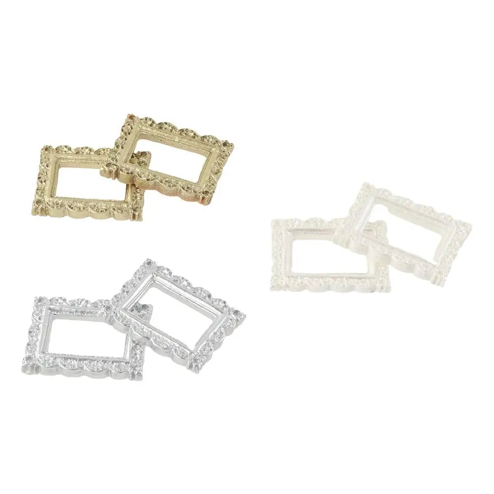 European Artistic Resin Decor – DIY Desktop Ornaments & Photo Frame Backdrops for Stylish Home Displays