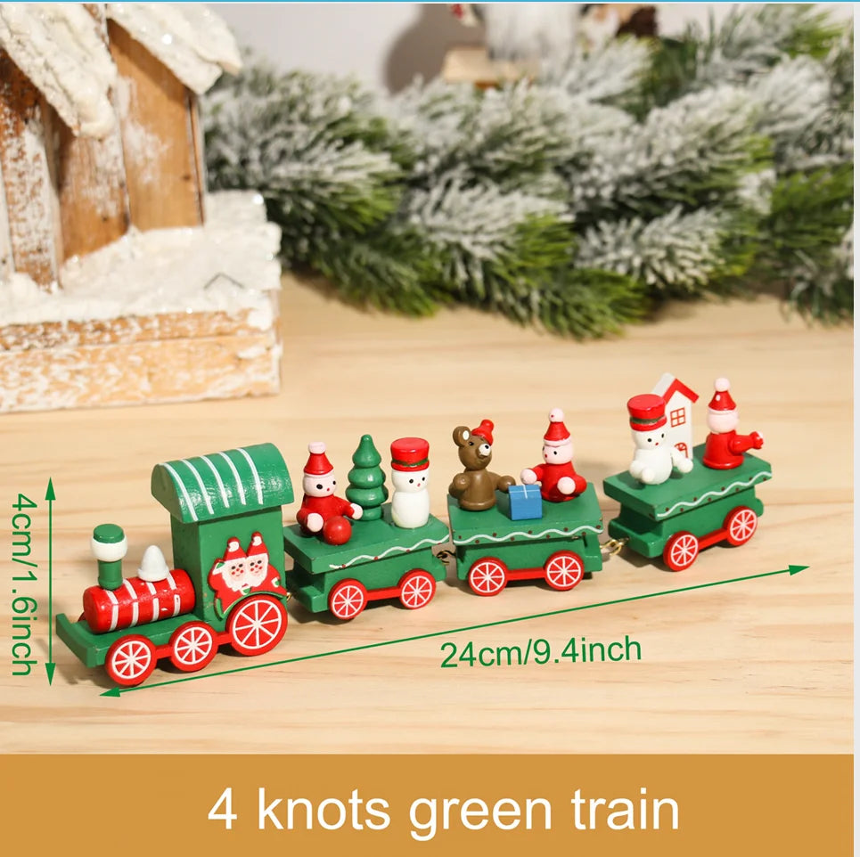 Christmas Train Decoration – Festive Home Ornament for Xmas & New Year 2026