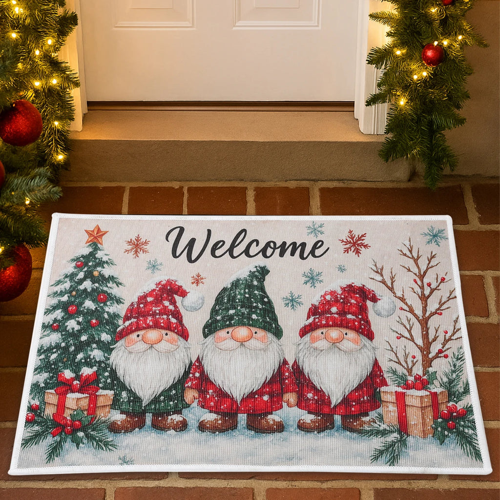 Christmas Welcome Doormat – Outdoor Holiday Carpet, Merry Christmas Home Decoration 2026