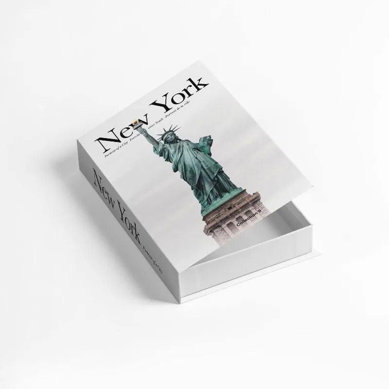 Simple Decorative Fake Books – Modern Aesthetic Prop Books for Living Room, Shelves & Coffee Table Styling