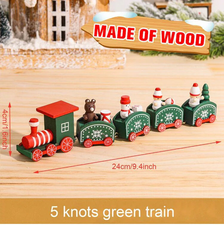 Christmas Train Decoration – Festive Home Ornament for Xmas & New Year 2026