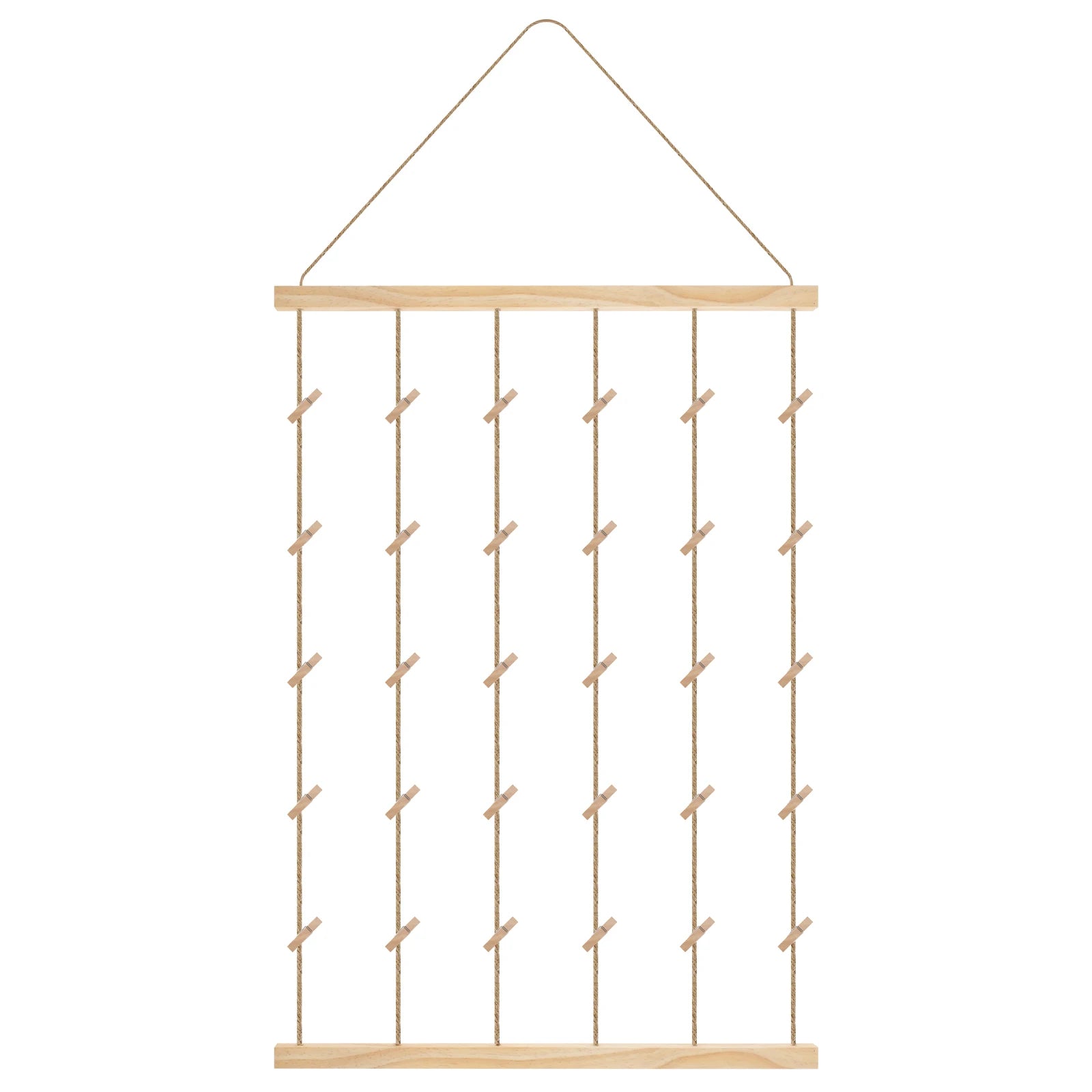 Photo Display Wall Hanging Decor Boho Home Decoration Cotton Rope Beads Macrame Tapestry for Wall Hanging Room Romance Decor