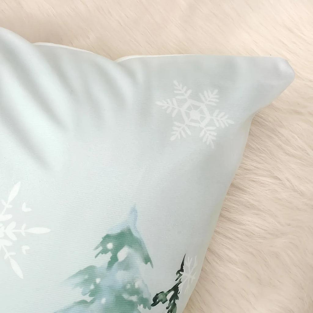 Christmas Themed Pillow Covers: Merry Christmas, Pine Tree Prints, Home Sweet Home Wreath Sofa bed cushion cover,home decoration
