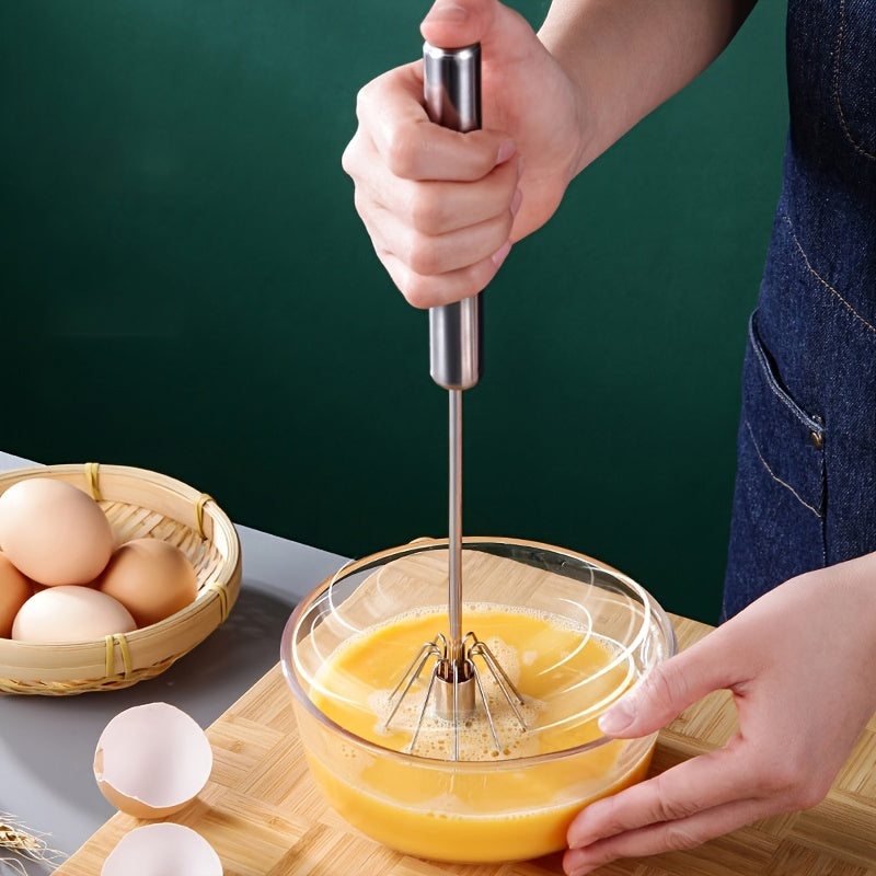 1Pc Portable Handheld Mixer | Easy One-Touch Mixing for Eggs, Cream & Batter | Perfect Kitchen Tool for Baking & Cooking Lovers