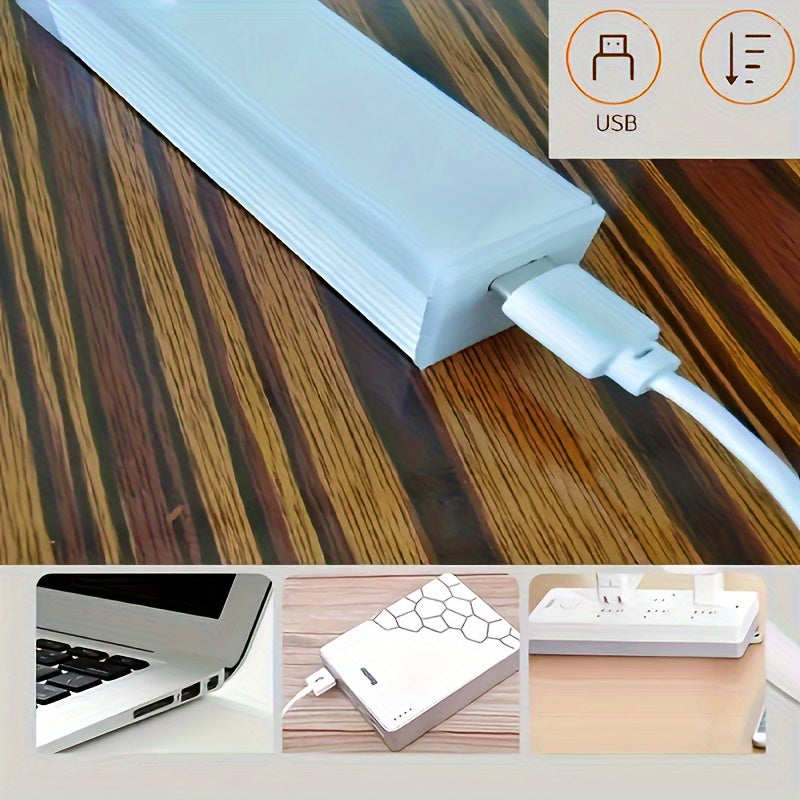 Wireless Motion Sensor LED Light – USB Rechargeable, Ultra-Slim Magnetic Cabinet Lamp for Kitchen, Hallways & Wardrobes