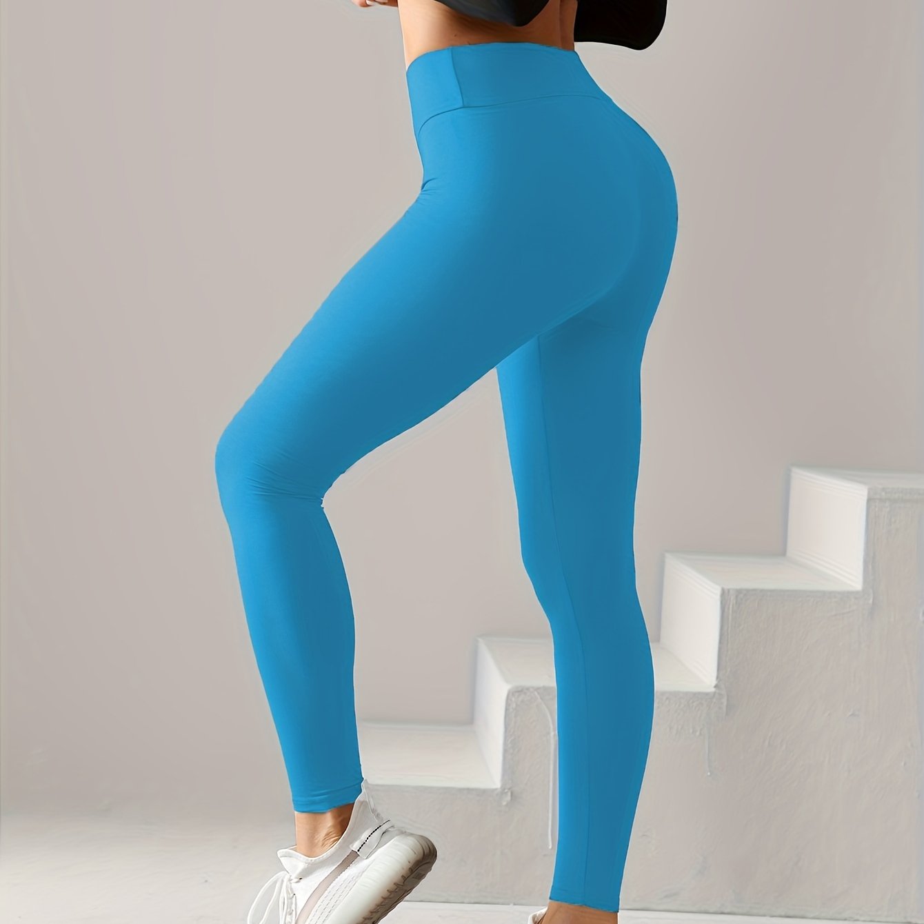 Women’s Slim Fit Yoga Leggings – High Waist Stretchy Fitness, Workout & Activewear Pants