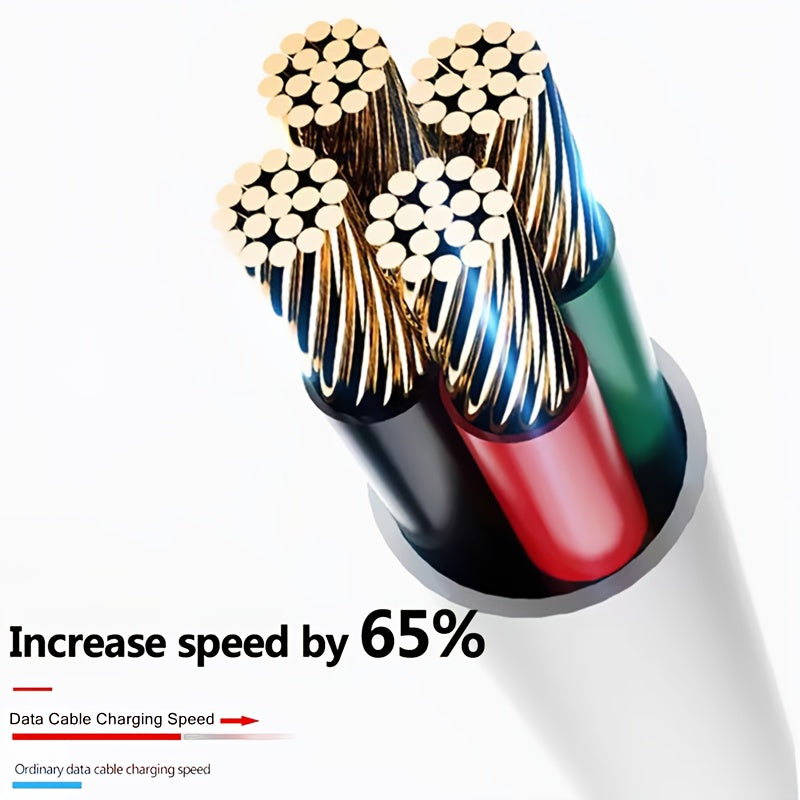 Fast Charging USB Cable for iPhone | Data Sync Charger Cord Compatible with iPhone 14/13/12/11/Pro/Max/SE/X/8/7/6 & iPad